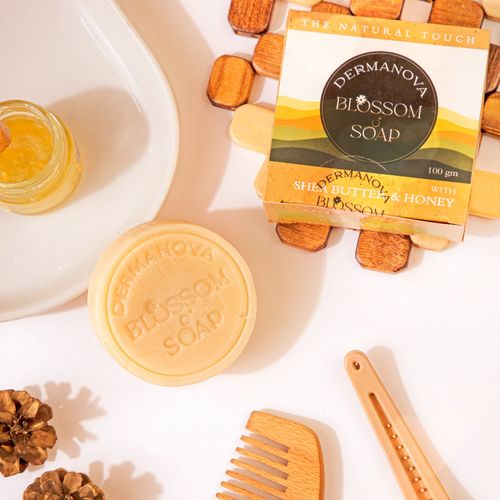 Dermanova Blossom Soap with Shea Butter & Honey