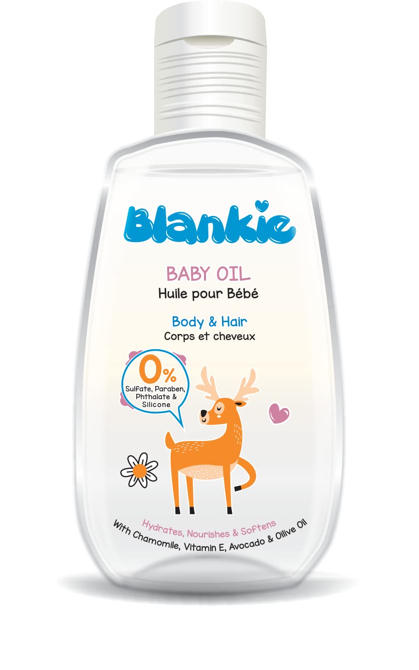 Blankie Baby Oil 2-in-1 (Hair & Body) – 100ml