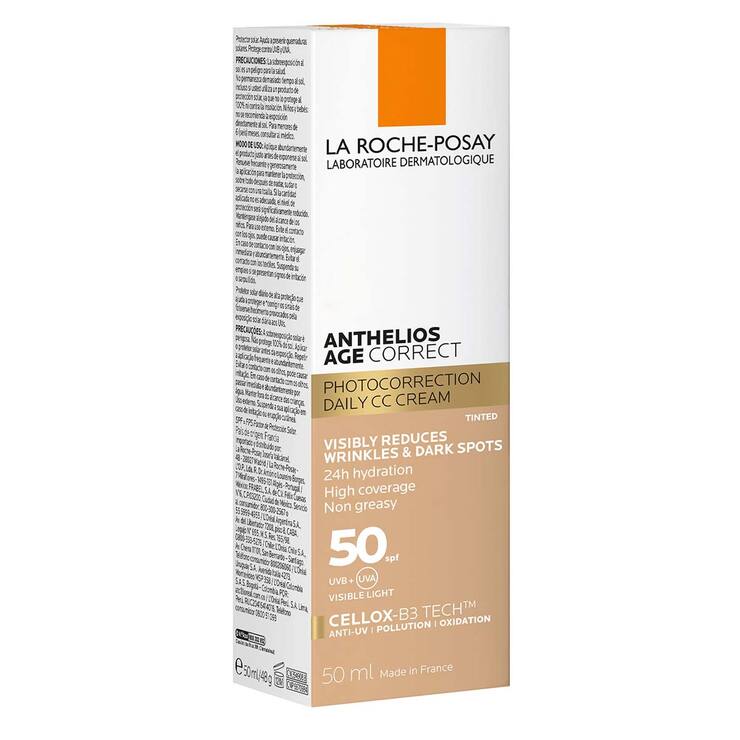La Roche-Posay Anthelios Age Correct Daily CC Cream SPF 50 – 50 ml