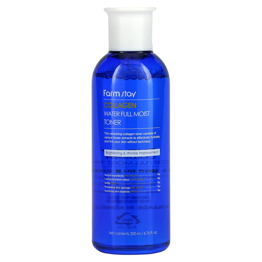 Farm stay toner collagen water full moist toner 200ml