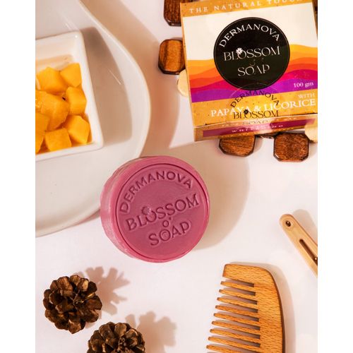 Dermanova Blossom Soap with Papaya & Licorice