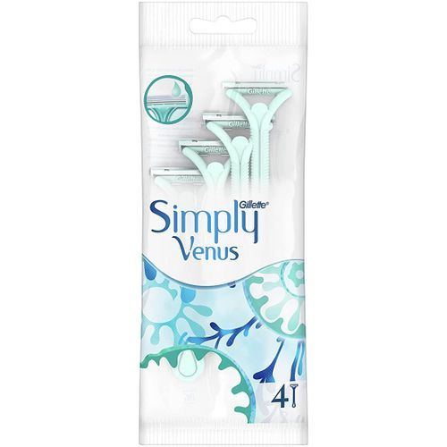 Gillette Simply Venus Double Blade Razor - 4 Pieces