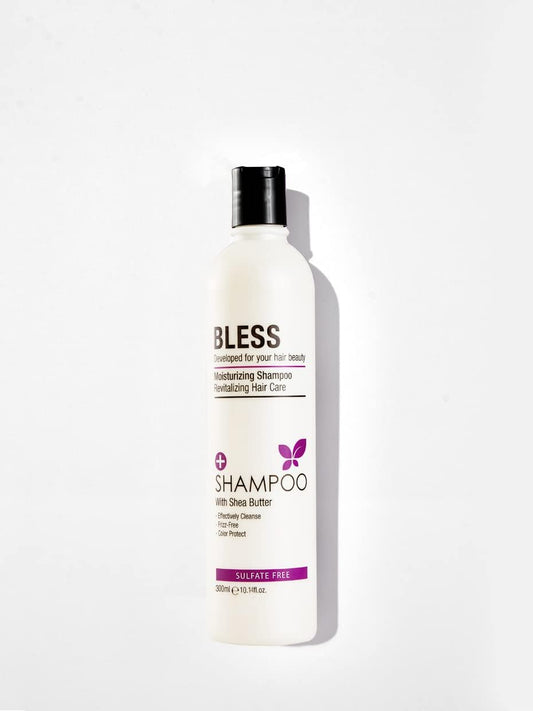 Bless Moisturizing Shampoo with Shea Butter Sulfate-Free 300ml