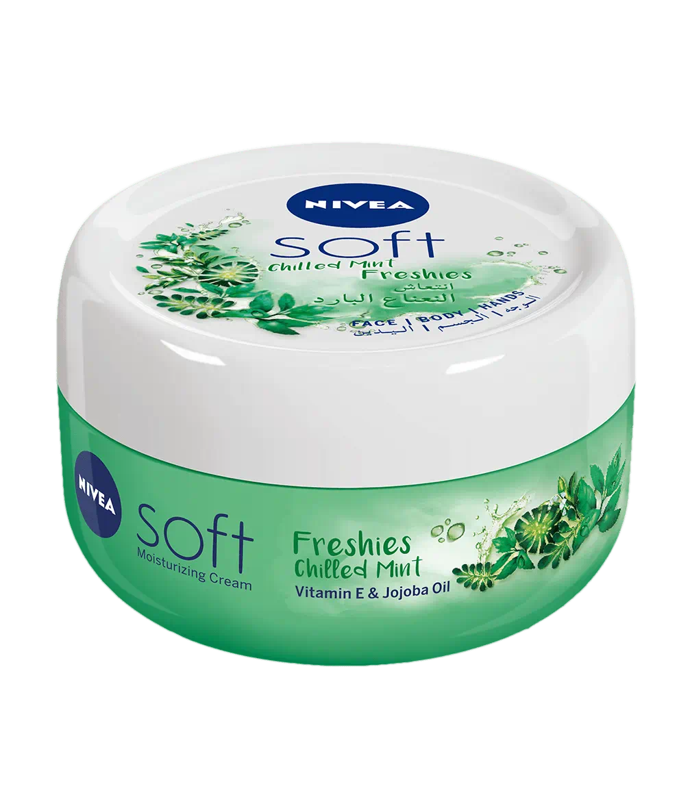Nivea Soft Freshies Chilled Mint Cream - 100ml