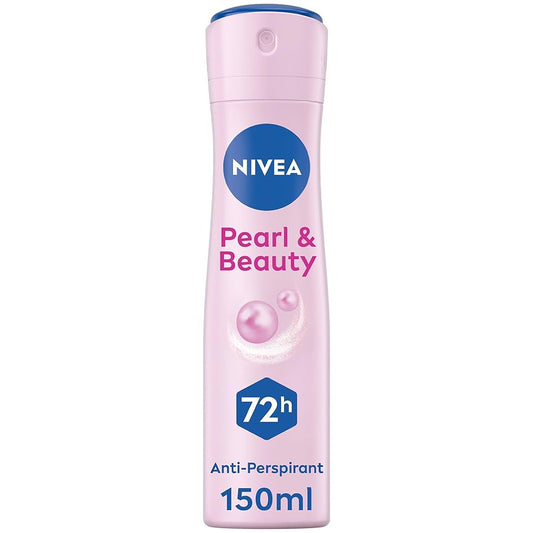 NIVEA Pearl & Beauty Anti-Perspirant Spray for Women – 150ml