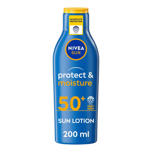 Nivea Sun Protect & Moisture Sun Lotion SPF 50+ - 200ml