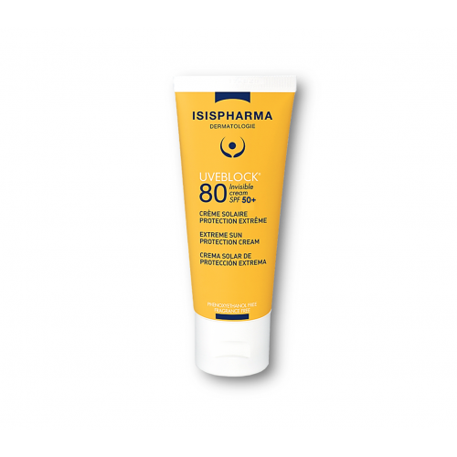 ISISPHARMA Uveblock SPF 80 Invisible Cream - 40ml