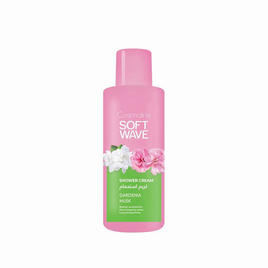 Cosmaline Soft Wave Shower Gel – Gardenia Musk (400 ml)