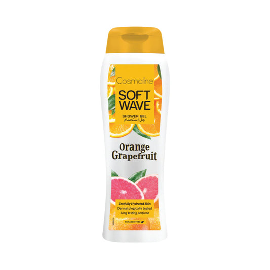 Cosmaline Soft Wave Shower Gel – Orange Grapefruit (400 ml)