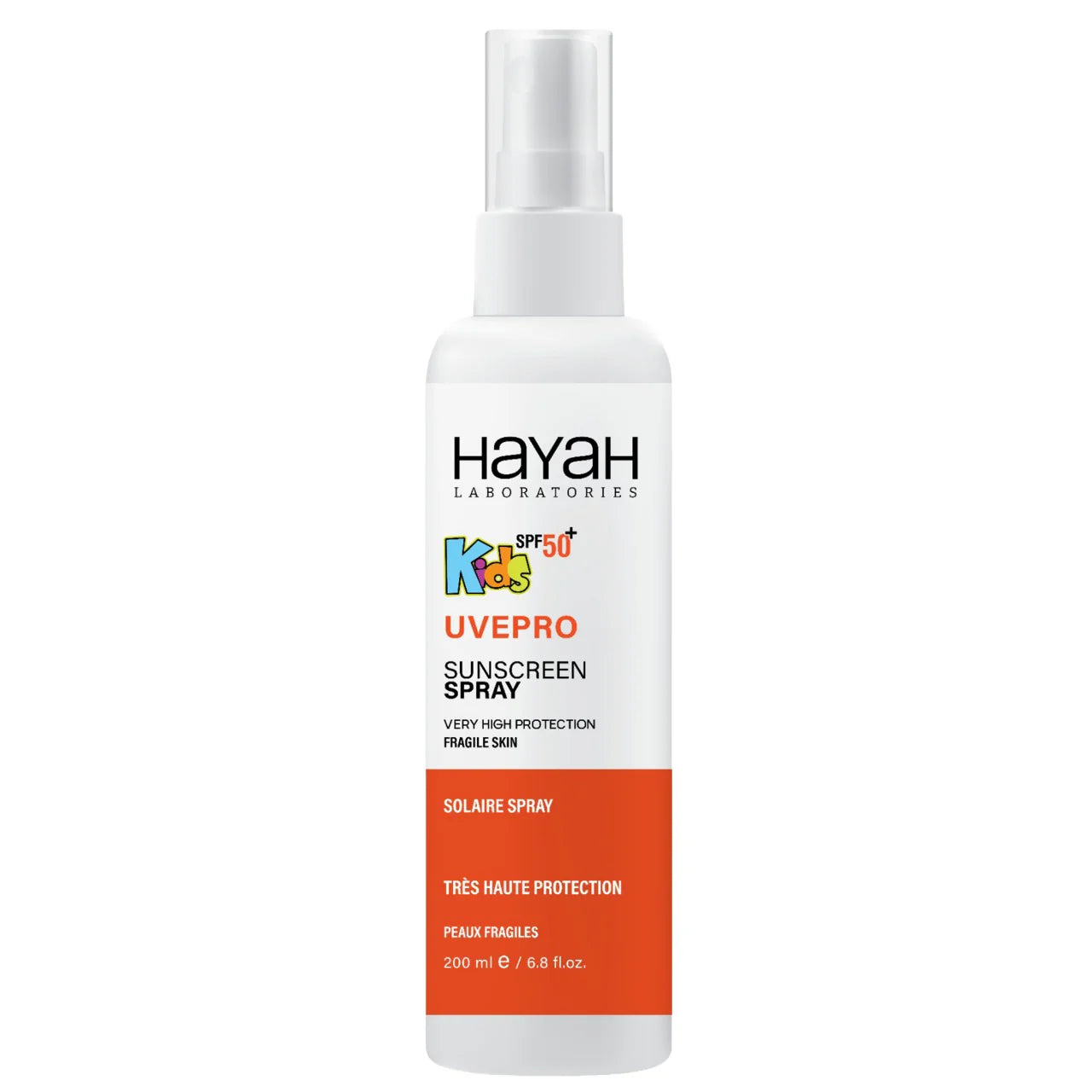 Hayah Uvepro Kids Sunscreen Spray SPF 50+ (200 ml)
