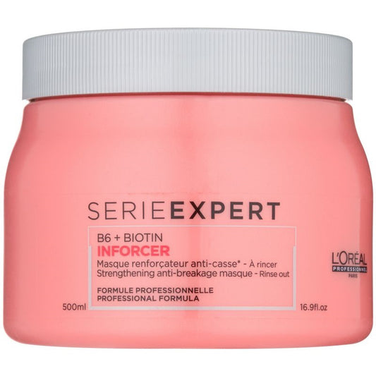 L’Oréal Professionnel Serie Expert Inforcer B6 + Biotin Strengthening Anti-Breakage Masque – 500 ml