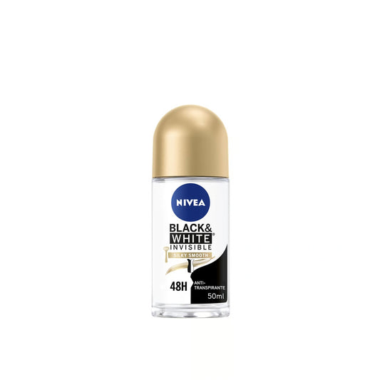 Nivea Black & White Invisible Silky Smooth Roll-On - 50ml
