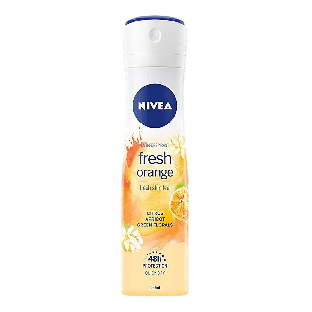 NIVEA Fresh Orange Antiperspirant Spray for Women – 150ml