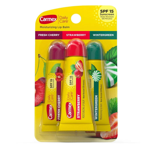Carmex Lip Balm (Mix Flavor) 10 g Card 3×1