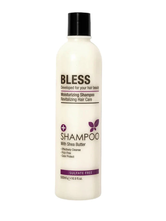 Bless Moisturizing Shampoo with Shea Butter Sulfate-Free 500ml